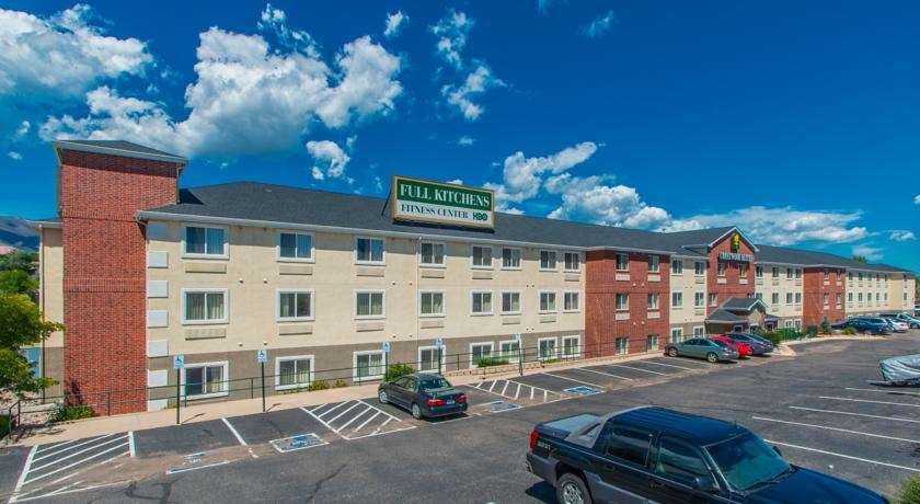 Intown Suites Extended Stay Colorado Springs Exterior foto